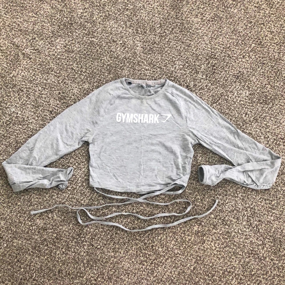Gymshark long sleeve crop top
